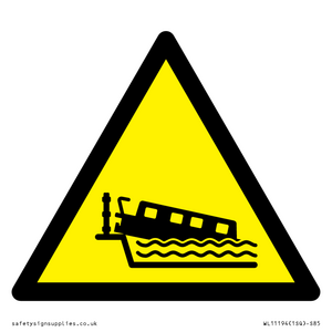 W519 Warning: Grounding narrow boat on lock cill